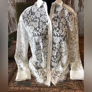 ATM Lace Blouse New With Tags